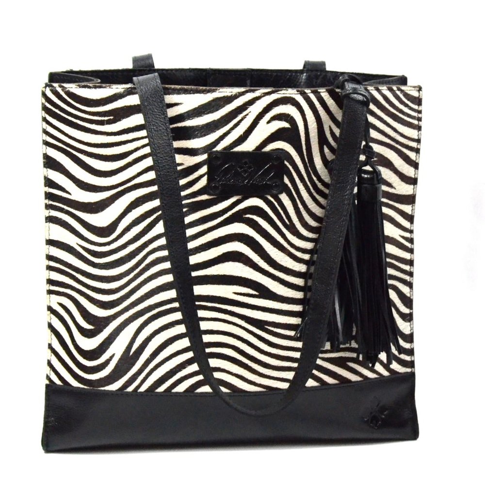 Patricia Nash Toscano Haircalf Leather Shoulderbag